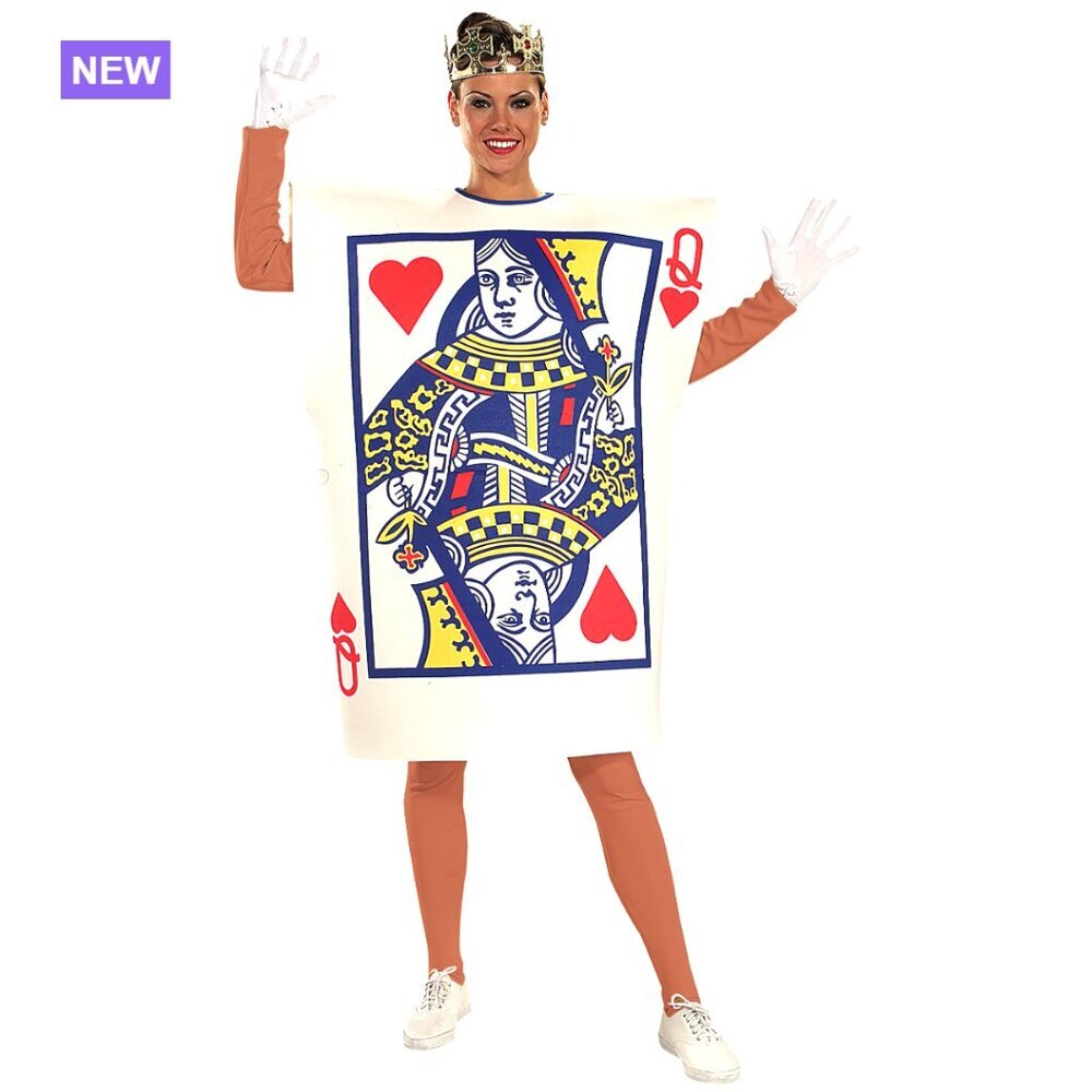 Adult Queen of Hearts Costume Tunic Foam Lightweight Cosplay Halloween